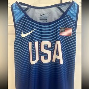 Authentic USA Track And Field Body Suit/jump Suit - Small Women’s Olympics